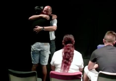 Sesión de mindfulness en el centro penitenciario de Huelva