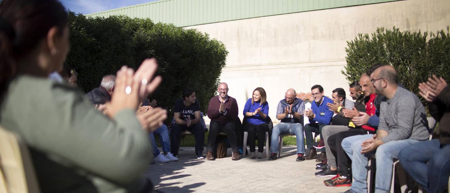 Taller de mindfulness en la prisión de Huelva
